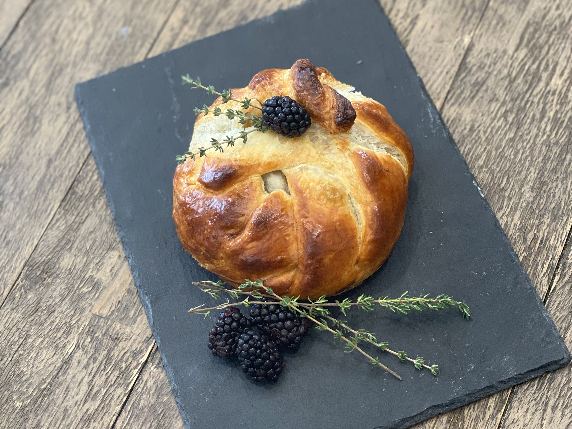 Blackberry Baked Brie